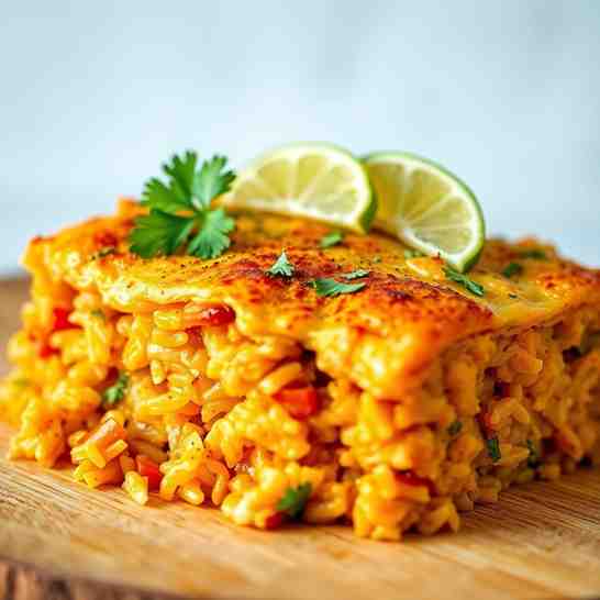 Easy Arroz Imperial Recipe - Cuban Chicken & Rice Casserole